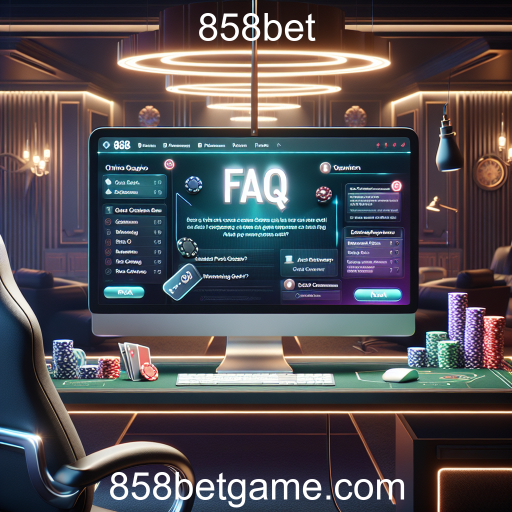 Entendendo a Seção de FAQ no 858bet